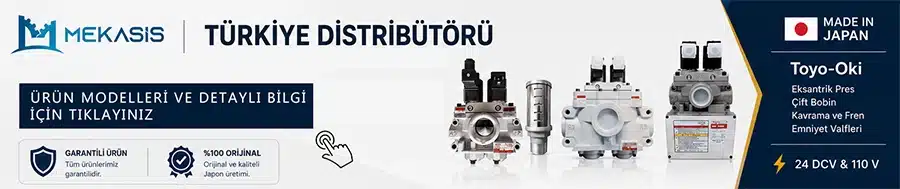Japon malı Toyo Oki eksantrik pres emniyet valfi